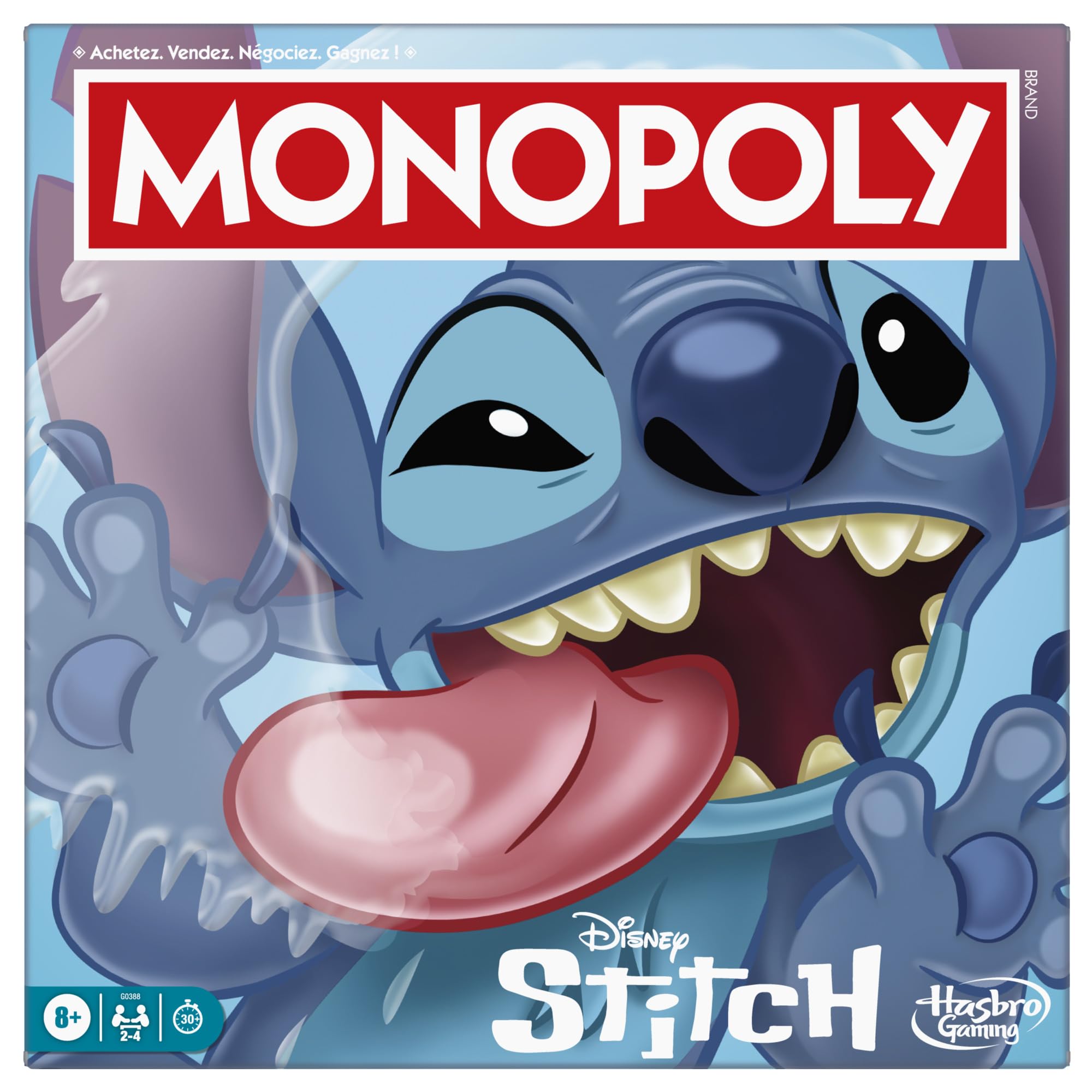 Amazon.com: Disney Stitch board game Monopoly Edition - French